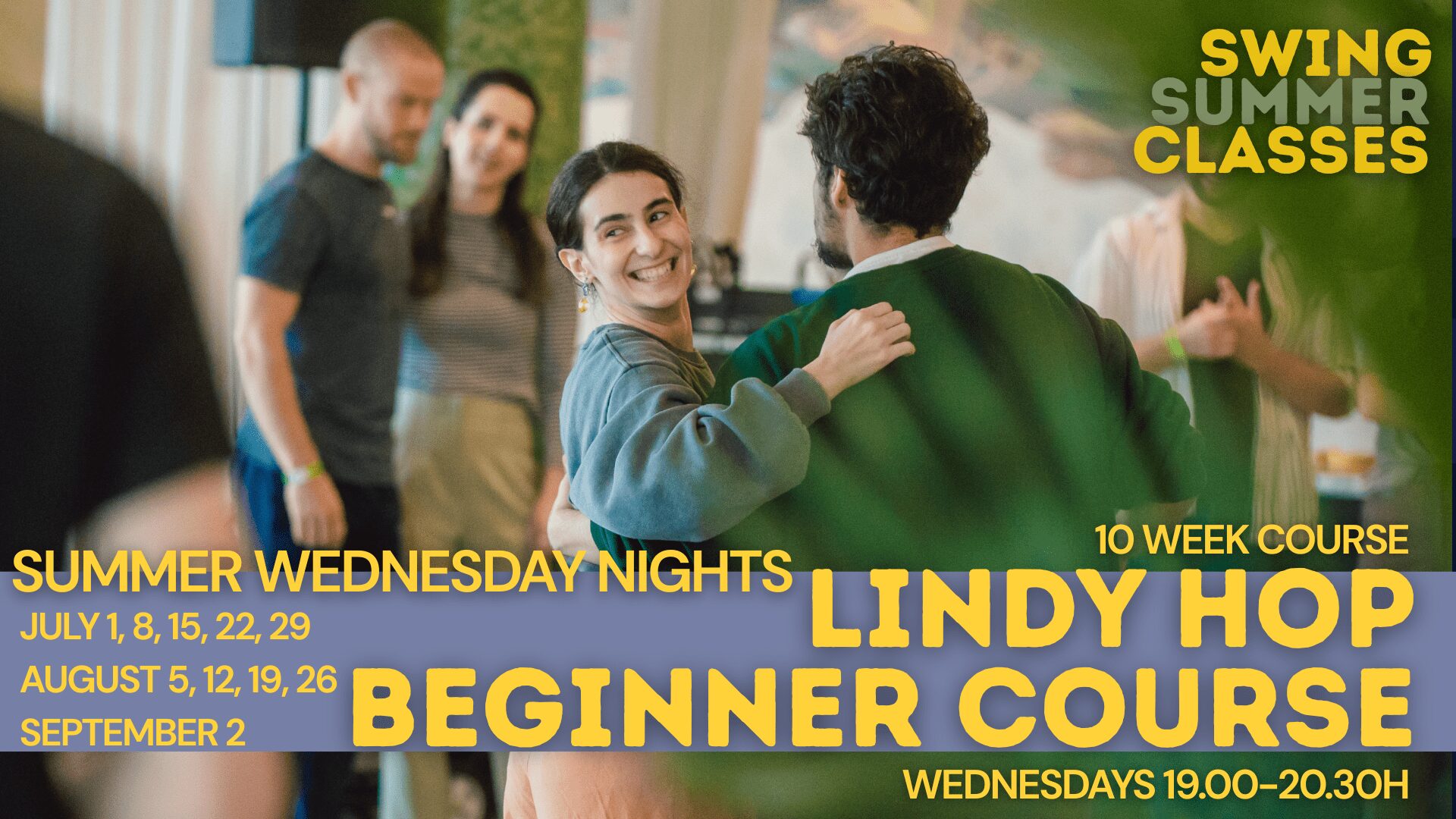 Lindy Hop Beg/ Level 1 Course
